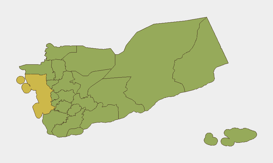 Yemen sub-national risk map