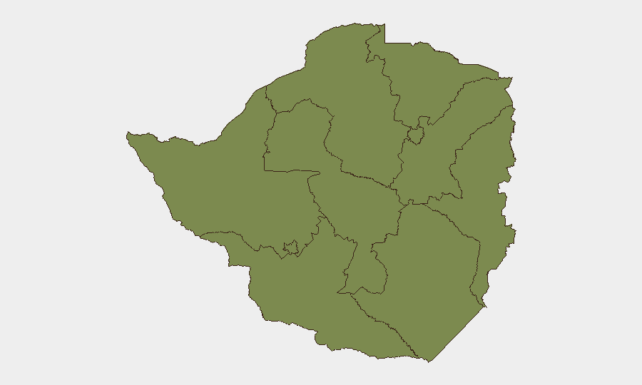 Zimbabwe sub-national risk map
